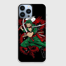 Чехол для iPhone 13 Pro Max с принтом Зеленый воин One Piece в Екатеринбурге,  |  | anime | kaido | luffy | manga | one piece | theory | zoro | большой куш | ван | луффи | манга | манки д | мульт | пираты | пис | рыжий | сёнэн | сериал | шанкс