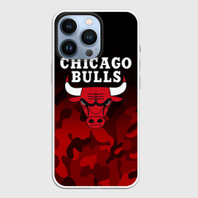 Чехол для iPhone 13 Pro с принтом CHICAGO BULLS | ЧИКАГО БУЛЛС в Екатеринбурге,  |  | Тематика изображения на принте: bulls | chicago | chicago bulls | nba | red bulls | usa | америка | быки | нба | сша | чикаго буллс