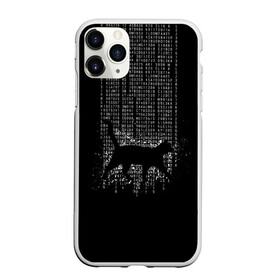 Чехол для iPhone 11 Pro Max матовый с принтом Matrix cat в Екатеринбурге, Силикон |  | matrix | андерсон | всемогущий | дежавю | киану | код | кот | матрица | поверь | ривз | себя | томас