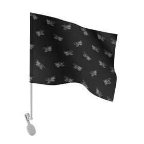 Флаг для автомобиля с принтом Самолеты к бою! в Екатеринбурге, 100% полиэстер | Размер: 30*21 см | небо | полет | самолеты