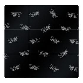 Магнитный плакат 3Х3 с принтом Самолеты к бою! в Екатеринбурге, Полимерный материал с магнитным слоем | 9 деталей размером 9*9 см | небо | полет | самолеты