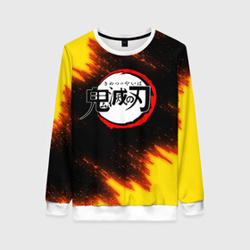 Женский свитшот 3D KIMETSU NO YAIBA: в Екатеринбурге, 100% полиэстер с мягким внутренним слоем | круглый вырез горловины, мягкая резинка на манжетах и поясе, свободная посадка по фигуре | demon slayer | demon slayer: kimetsu no yaiba | kimetsu | kimetsu no yaiba | nezuko | slayer | tanjiro | клинок рассекающий демонов | незуко | танджиро | шинобу кочо