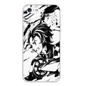 Чехол для iPhone 5/5S матовый с принтом KIMETSU NO YAIBA в Екатеринбурге, Силикон | Область печати: задняя сторона чехла, без боковых панелей | demon slayer | demon slayer: kimetsu no yaiba | kimetsu | kimetsu no yaiba | nezuko | slayer | tanjiro | клинок рассекающий демонов | незуко | танджиро | шинобу кочо