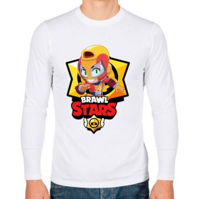 Мужской лонгслив хлопок с принтом BRAWL STARS MAX. в Екатеринбурге, 100% хлопок |  | bib | brawl stars | bull | colt | crow | leon | leon shark | max | moba | sally leon | shark | акула | берли | биби | бравл старс | ворон | жанр | игра | кольт | леон | леон акула | макс | нита | спайк | шелли