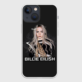 Чехол для iPhone 13 mini с принтом BILLIE EILISH в Екатеринбурге,  |  | ayelish | bad guy | bellyache | bilie eilish | bilie elish | billie | billie eilish | eilish | electronic | elish | music | били айлиш | билли айлиш | эйлиш | элиш