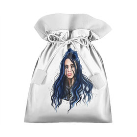 Подарочный 3D мешок с принтом BILLIE EILISH в Екатеринбурге, 100% полиэстер | Размер: 29*39 см | ayelish | bad guy | bellyache | bilie eilish | bilie elish | billie | billie eilish | eilish | electronic | elish | music | били айлиш | билли айлиш | эйлиш | элиш