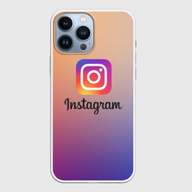 Чехол для iPhone 13 Pro Max с принтом ИНСТАГРАМ в Екатеринбурге,  |  | insta | instagram | instagramm | social | видео | инста | инстаграм | инстаграмм | приложение | социальная сеть | фото