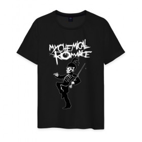 Мужская футболка хлопок с принтом My Chemical RomanceРО в Екатеринбурге, 100% хлопок | прямой крой, круглый вырез горловины, длина до линии бедер, слегка спущенное плечо. | music | my chemical romance | rock | боб брайар | джеймс дьюис | джерард уэи | майки уэи | музыка | рок | рэй торо | фрэнк айеро