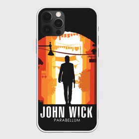 Чехол для iPhone 12 Pro с принтом John Wick в Екатеринбурге, силикон | область печати: задняя сторона чехла, без боковых панелей | baba yaga | chapter | franchise | halle berry | john wick | keanu reeves | parabellum | баба яга | глава | джон уик 3 | киану ривз | парабеллум | франшиза