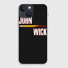 Чехол для iPhone 13 mini с принтом John Wick в Екатеринбурге,  |  | baba yaga | chapter | franchise | halle berry | john wick | keanu reeves | parabellum | баба яга | глава | джон уик 3 | киану ривз | парабеллум | франшиза