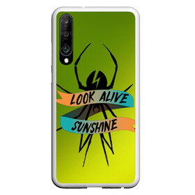 Чехол для Honor P30 с принтом Look alive sunshine в Екатеринбурге, Силикон | Область печати: задняя сторона чехла, без боковых панелей | alive | look | my chemical | rok | romance | sunshine