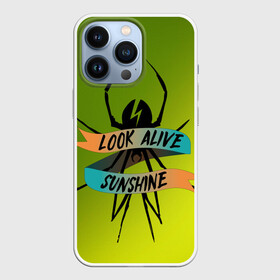 Чехол для iPhone 13 Pro с принтом Look alive sunshine в Екатеринбурге,  |  | Тематика изображения на принте: alive | look | my chemical | rok | romance | sunshine