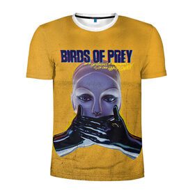 Мужская футболка 3D спортивная с принтом Birds of Prey Black mask в Екатеринбурге, 100% полиэстер с улучшенными характеристиками | приталенный силуэт, круглая горловина, широкие плечи, сужается к линии бедра | birds of prey | black mask | harley quinn | потрясающая история харли квин | харли квин | хищные птицы | черная маска