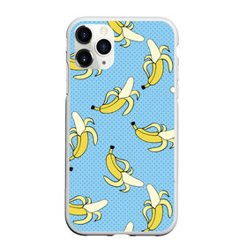 Чехол для iPhone 11 Pro матовый с принтом Banana art в Екатеринбурге, Силикон |  | Тематика изображения на принте: banana | pop art | банан | бананы | поп арт