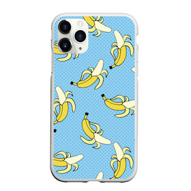 Чехол для iPhone 11 Pro Max матовый с принтом Banana art в Екатеринбурге, Силикон |  | Тематика изображения на принте: banana | pop art | банан | бананы | поп арт