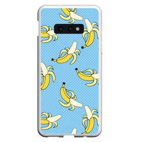 Чехол для Samsung S10E с принтом Banana art в Екатеринбурге, Силикон | Область печати: задняя сторона чехла, без боковых панелей | Тематика изображения на принте: banana | pop art | банан | бананы | поп арт