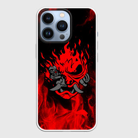 Чехол для iPhone 13 Pro с принтом CYBERPUNK 2077 KEANU REEVES в Екатеринбурге,  |  | bright | cd project red | cyberpunk 2077 | fire | flame | heat | keanu reeves | light | samurai | wildfire | искры | киану ривз | киберпанк 2077 | огненный | огонь | пламя | пожар | самураи