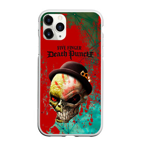 Чехол для iPhone 11 Pro Max матовый с принтом five finger death punch в Екатеринбурге, Силикон |  | five finger death punch | металл | музыка | рок | фингер | череп