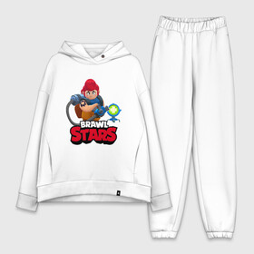 Женский костюм хлопок Oversize с принтом Pam From Brawl Stars в Екатеринбурге,  |  | brawl | brawl st | brawl stars | colt | dynamike | game | leon | logo | mobo | poco | shelly | stars | бравл | динамайк | игра | игры | кольт | леон | лого | мобильные игры | надпись | поко | старс | шелли