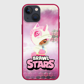 Чехол для iPhone 13 mini с принтом Leon Unicorn Brawl Stars в Екатеринбурге,  |  | brawl | brawl st | brawl stars | colt | game | leon | mobo | poco | shelly | stars | unicorn | бравл | динамайк | единорог | игра | игры | кольт | леон | лого | мобильные игры | надпись | поко | старс | шелли