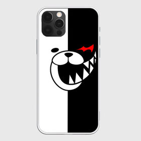 Чехол для iPhone 12 Pro Max с принтом MONOKUMA (КАПЮШОН) в Екатеринбурге, Силикон |  | anime | bear | black  white | danganronpa | kurokuma | monodam | monokuma | monomi | monotaro | rabbit | school | shirokuma | аниме | главарь | мoноми | монокума | черно белый | школа