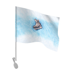 Флаг для автомобиля с принтом Фмгурное катание в Екатеринбурге, 100% полиэстер | Размер: 30*21 см | figure skating | коньки | конькобежный спорт | фигурное катание