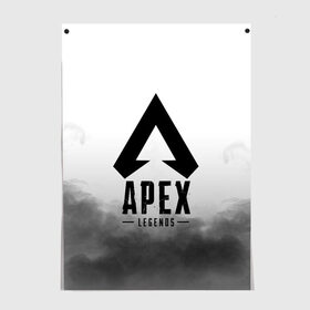 Постер с принтом APEX LEGENDS в Екатеринбурге, 100% бумага
 | бумага, плотность 150 мг. Матовая, но за счет высокого коэффициента гладкости имеет небольшой блеск и дает на свету блики, но в отличии от глянцевой бумаги не покрыта лаком | apex | apex legends | battle | battle royal | bloodhound | titanfall | wraith | апекс | апекс легендс | батл рояль | битва | война | каустик | королевская битва