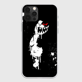 Чехол для iPhone 12 Pro Max с принтом Monokuma paint в Екатеринбурге, Силикон |  | danganronpa | eye | monokuma | paint | аватар | антагонист | брызги | глаз | игрушка | краска | медведь | монокума | мягкая | панда | потёки | робот