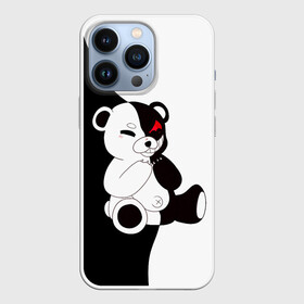 Чехол для iPhone 13 Pro с принтом MONOKUMA сидит в Екатеринбурге,  |  | danganronpa | eye | monokuma | аватар | антагонист | глаз | игрушка | медведь | монокума | мягкая | панда | робот