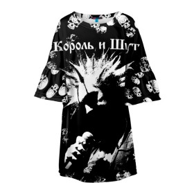 Детское платье 3D Король и Шут + Анархия (спина) купить в Екатеринбурге