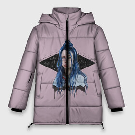 Женская зимняя куртка 3D с принтом Billie Pink Art в Екатеринбурге, верх — 100% полиэстер; подкладка — 100% полиэстер; утеплитель — 100% полиэстер | длина ниже бедра, силуэт Оверсайз. Есть воротник-стойка, отстегивающийся капюшон и ветрозащитная планка. 

Боковые карманы с листочкой на кнопках и внутренний карман на молнии | bad | bad guy | billi | billie | billie eilish | eilish | good girl | music | swag | айлиш | беляш | били | били айлиш | билли | билли айлиш | билли эйлиш | биляш | музка | певица | эйлиш
