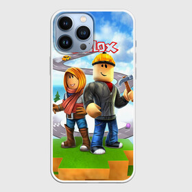 Чехол для iPhone 13 Pro Max с принтом ROBLOX в Екатеринбурге,  |  | Тематика изображения на принте: lego | roblox | лего | роблокс