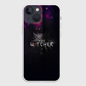 Чехол для iPhone 13 mini с принтом Ведьмак Witcher в Екатеринбурге,  |  | geralt | neflix | serial | serials | witcher | ведьмак | геральт | сериал | сериалы | цирилла