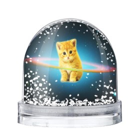 Снежный шар с принтом Рыжий Котик в Екатеринбурге, Пластик | Изображение внутри шара печатается на глянцевой фотобумаге с двух сторон | cat | cats | животные | киса | киска | кот | котики | коты | котэ | кошка | природа