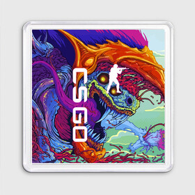 Магнит 55*55 с принтом CS GO HYPERBEAST | КС ГО ХАЙПЕРБИСТ в Екатеринбурге, Пластик | Размер: 65*65 мм; Размер печати: 55*55 мм | Тематика изображения на принте: astralis | awp | counter strike | cs go | cs go global offensive | cs:go | faze clan | hyper beast | team liquid | астралис | кс го | тим ликвид | фейз клан | хайпер бист