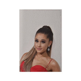 Обложка для паспорта матовая кожа с принтом Ariana Grande (Ариана Гранде) в Екатеринбурге, натуральная матовая кожа | размер 19,3 х 13,7 см; прозрачные пластиковые крепления | ariana grande | актриса | американская певица | ариана | ариана гранде | гранде | девушка | музыка | певица | песни | продюсер