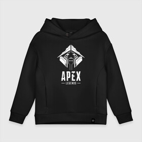 Детское худи Oversize хлопок с принтом APEX LEGENDS CRYPTO в Екатеринбурге, френч-терри — 70% хлопок, 30% полиэстер. Мягкий теплый начес внутри —100% хлопок | боковые карманы, эластичные манжеты и нижняя кромка, капюшон на магнитной кнопке | apex | apex legends | legend | legends. | апекс игра | апекс легенд | апекс легендc