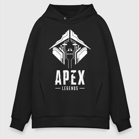 Мужское худи Oversize хлопок с принтом APEX LEGENDS CRYPTO в Екатеринбурге, френч-терри — 70% хлопок, 30% полиэстер. Мягкий теплый начес внутри —100% хлопок | боковые карманы, эластичные манжеты и нижняя кромка, капюшон на магнитной кнопке | Тематика изображения на принте: apex | apex legends | legend | legends. | апекс игра | апекс легенд | апекс легендc