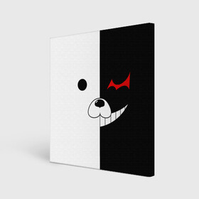 Холст квадратный с принтом Monokuma в Екатеринбурге, 100% ПВХ |  | anime | character | dangan ronpa | kawai | manga | аниме | анимэ | глаз | данганронпа | двухцветная | директор | злодей | из | изображение | кавай | крутой | лицо | манга | медведь | милый | мишка | на груди | необычный | нос