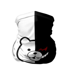 Бандана-труба 3D с принтом _Monokuma_ в Екатеринбурге, 100% полиэстер, ткань с особыми свойствами — Activecool | плотность 150‒180 г/м2; хорошо тянется, но сохраняет форму | anime | character | dangan ronpa | kawai | manga | аниме | анимэ | глаз | данганронпа | двухцветная | директор | злодей | из | изображение | кавай | крутой | лицо | манга | медведь | милый | мишка | на груди | необычный | нос