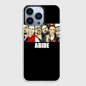 Чехол для iPhone 13 Pro с принтом Libowski Group в Екатеринбурге,  |  | 2020 | abide | art | big lebowski | english | film | gta | movie | poster | retro | актёр | америка | английский | арт | большой лебовски | братья | в стиле | год | гта | джефф бриджес | звёзды | кино | лебовский | леон | на английском