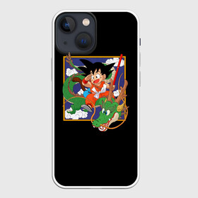 Чехол для iPhone 13 mini с принтом Гоку победитель в Екатеринбурге,  |  | anime | dragon | dragon ball | goku | japan | аниме | гоку | дракон | мультфильм | япония