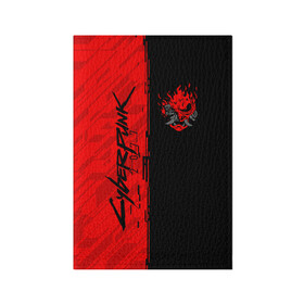 Обложка для паспорта матовая кожа с принтом CYBERPUNK 2077 | КИБЕРПАНК (Z) в Екатеринбурге, натуральная матовая кожа | размер 19,3 х 13,7 см; прозрачные пластиковые крепления | cd project red | cyberpunk 2077 | keanu reeves | samurai | киану ривз | киберпанк 2077 | самураи