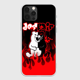 Чехол для iPhone 12 Pro Max с принтом MONOKUMA в Екатеринбурге, Силикон |  | anime | bear | black  white | danganronpa | kurokuma | monodam | monokuma | monomi | monotaro | pink | rabbit | school | shirokuma | аниме | главарь | мoноми | монокума | черно белый | школа