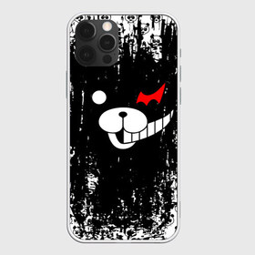 Чехол для iPhone 12 Pro Max с принтом MONOKUMA в Екатеринбурге, Силикон |  | anime | bear | black  white | danganronpa | kurokuma | monodam | monokuma | monomi | monotaro | pink | rabbit | school | shirokuma | аниме | главарь | мoноми | монокума | черно белый | школа