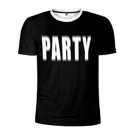 Мужская футболка 3D спортивная с принтом Hard PARTY в Екатеринбурге, 100% полиэстер с улучшенными характеристиками | приталенный силуэт, круглая горловина, широкие плечи, сужается к линии бедра | hard party | party | pati | вечеринка | как у томби | пати | хард пати | что было дальше