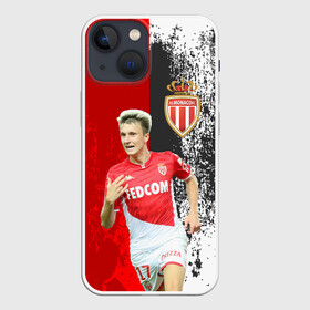 Чехол для iPhone 13 mini с принтом Головин в Екатеринбурге,  |  | 17 | as monaco | golovin | головин | монако | футбол