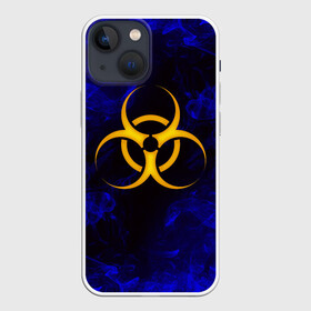 Чехол для iPhone 13 mini с принтом BIOHAZARD в Екатеринбурге,  |  | biohazard | radiation | re | re3 | residenr evil | toxic | virusвирус | world war z | биохазард | обитель зла | радиация | токсик | эпидемия