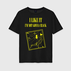 Женская футболка хлопок Oversize с принтом NIRVANA (Lithium) в Екатеринбурге, 100% хлопок | свободный крой, круглый ворот, спущенный рукав, длина до линии бедер
 | cobain | kurt | nirvana | song | кобейн | курт | нирвана