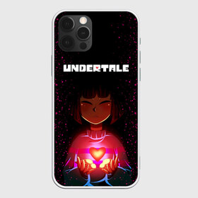 Чехол для iPhone 12 Pro Max с принтом UNDERTALE FRISK в Екатеринбурге, Силикон |  | Тематика изображения на принте: asriel dreemurr | chara | frisk | gaster blaster | sans | undertale | азриэль дримурр | андертейл | андрайн | гастер | меттатон | санс | фриск | чара